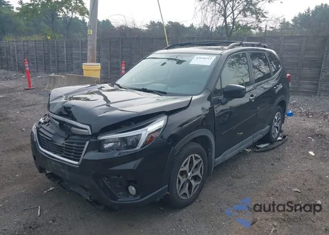 2021 Subaru Forester Premium from USA, damaged, VIN JF2SKAJC8MH412483